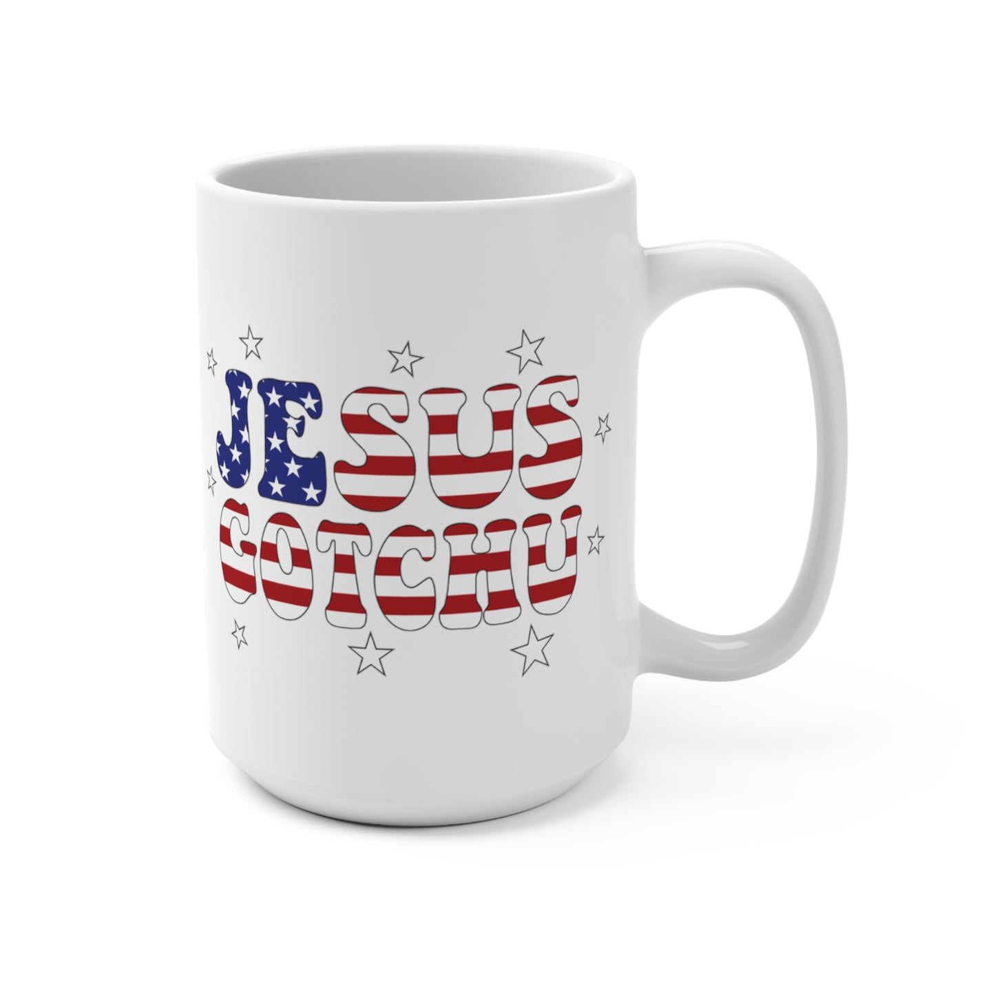 Jesus Gotchu USA Collection Coffee Mug